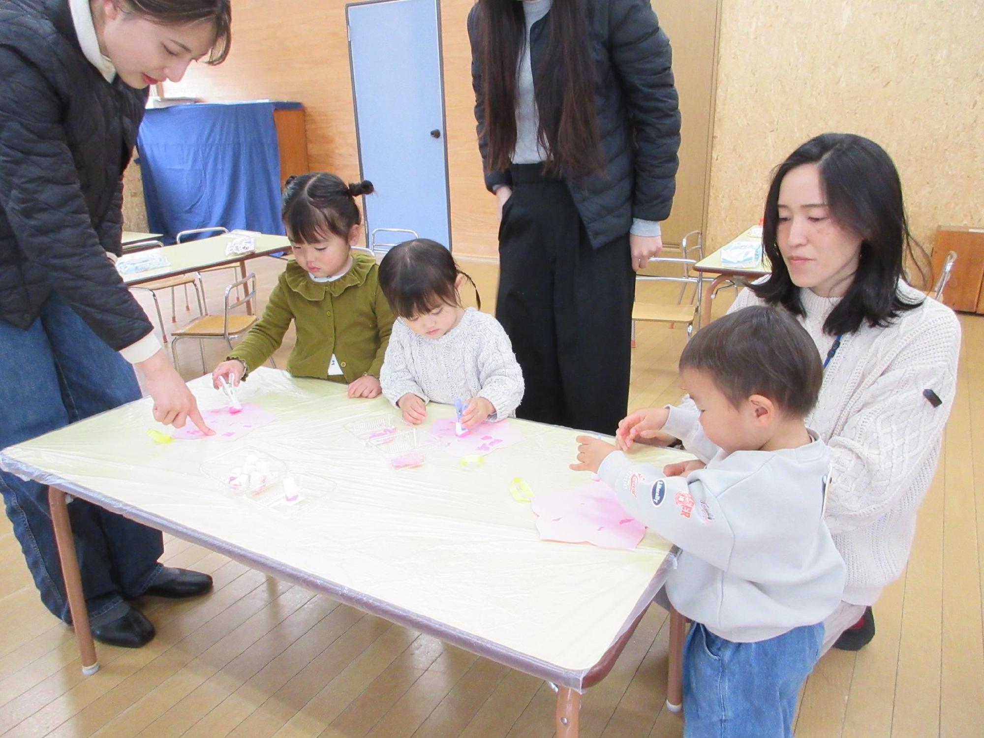 プレ保育【ねぎしっ子クラブ】第１８回２月２６日　たんぽぽぐみ